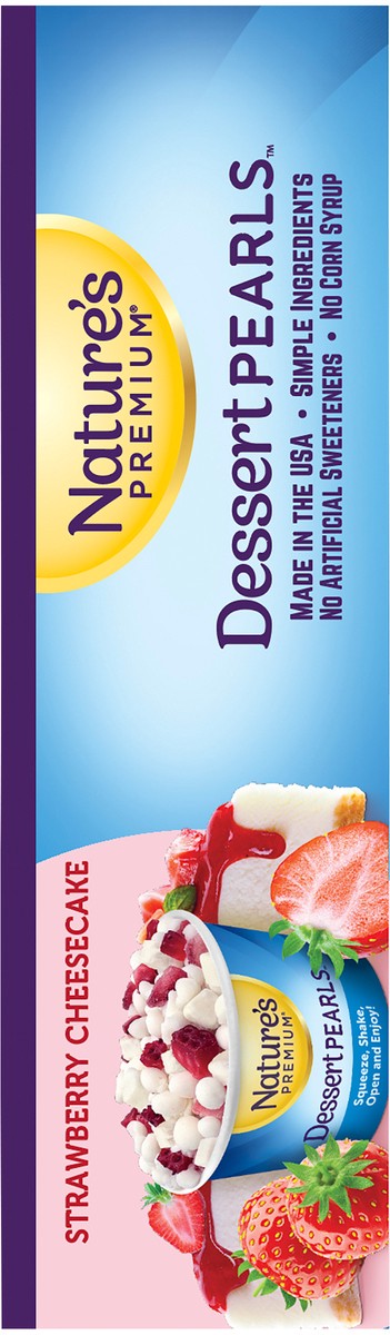 slide 4 of 12, Nature's Premium Dessert Pearls 4pk Strawberry Cheesecake 2.3 Oz, 9.2 oz