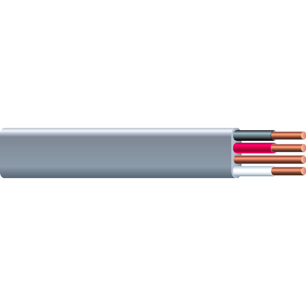 slide 2 of 4, Southwire 250-ft 10 / 3 Solid UF-B Wire W/G ( By-the-roll ), 1 ct