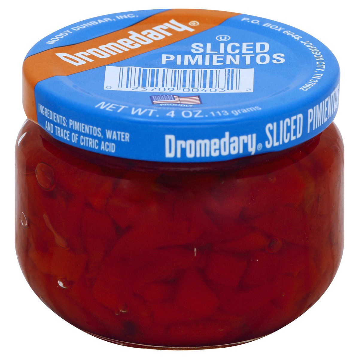 slide 1 of 2, Dromedary Sliced Pimentos, 4 oz