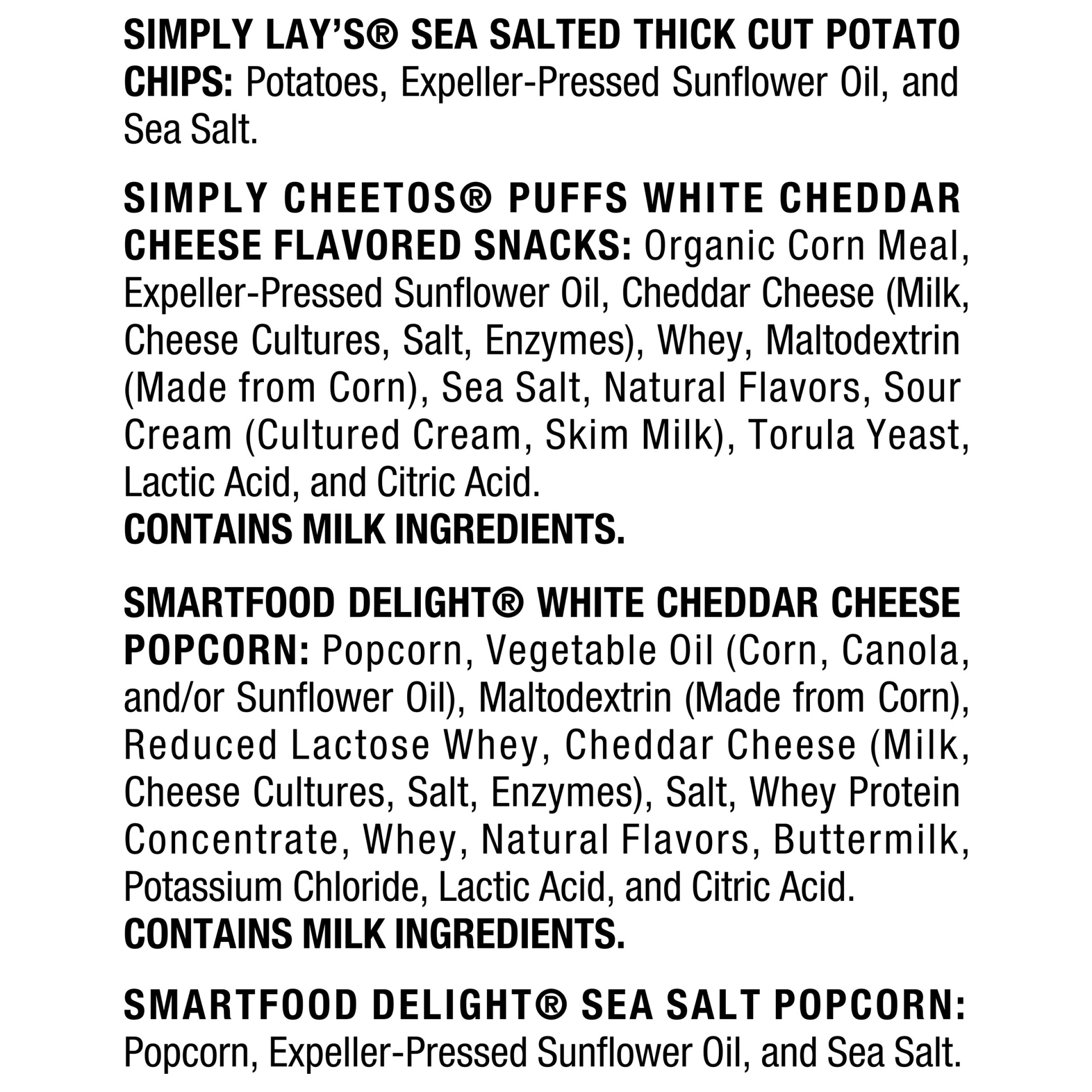 slide 4 of 4, Smartfood Delight & Simply Multipack, 12.75 oz