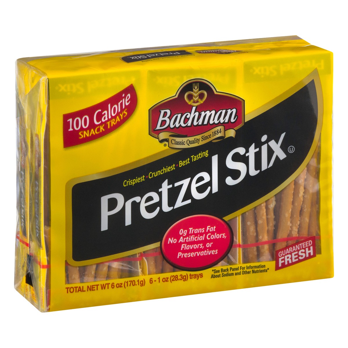 slide 2 of 9, Bachman 6 pack Bachman 1oz Pretzel Stix Tray, 6 oz