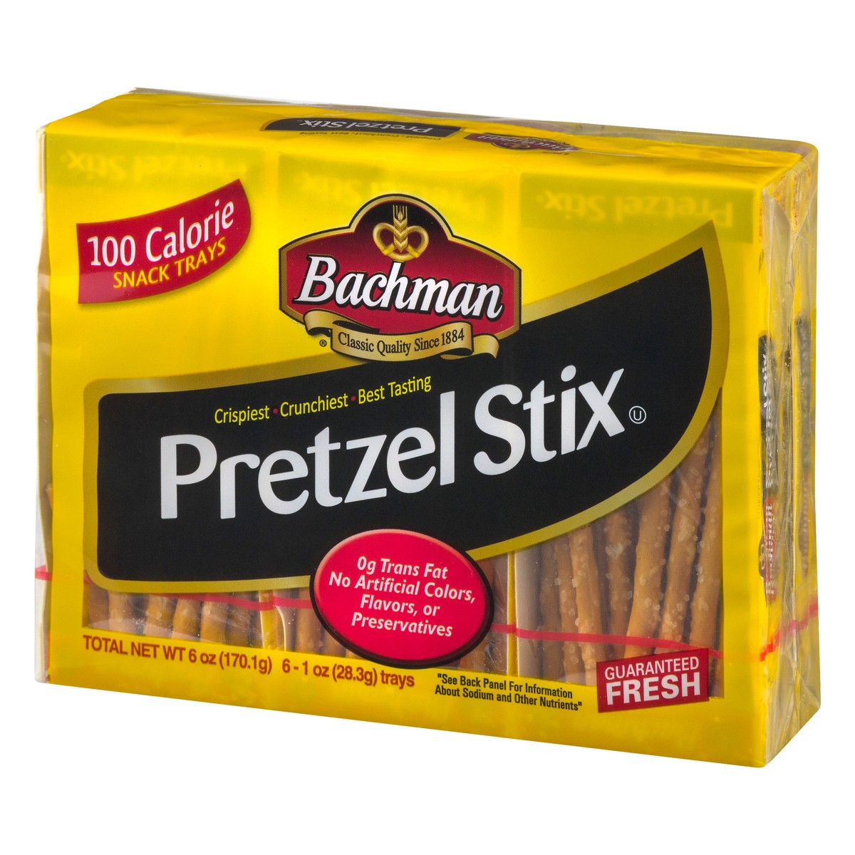 slide 4 of 9, Bachman 6 pack Bachman 1oz Pretzel Stix Tray, 6 oz