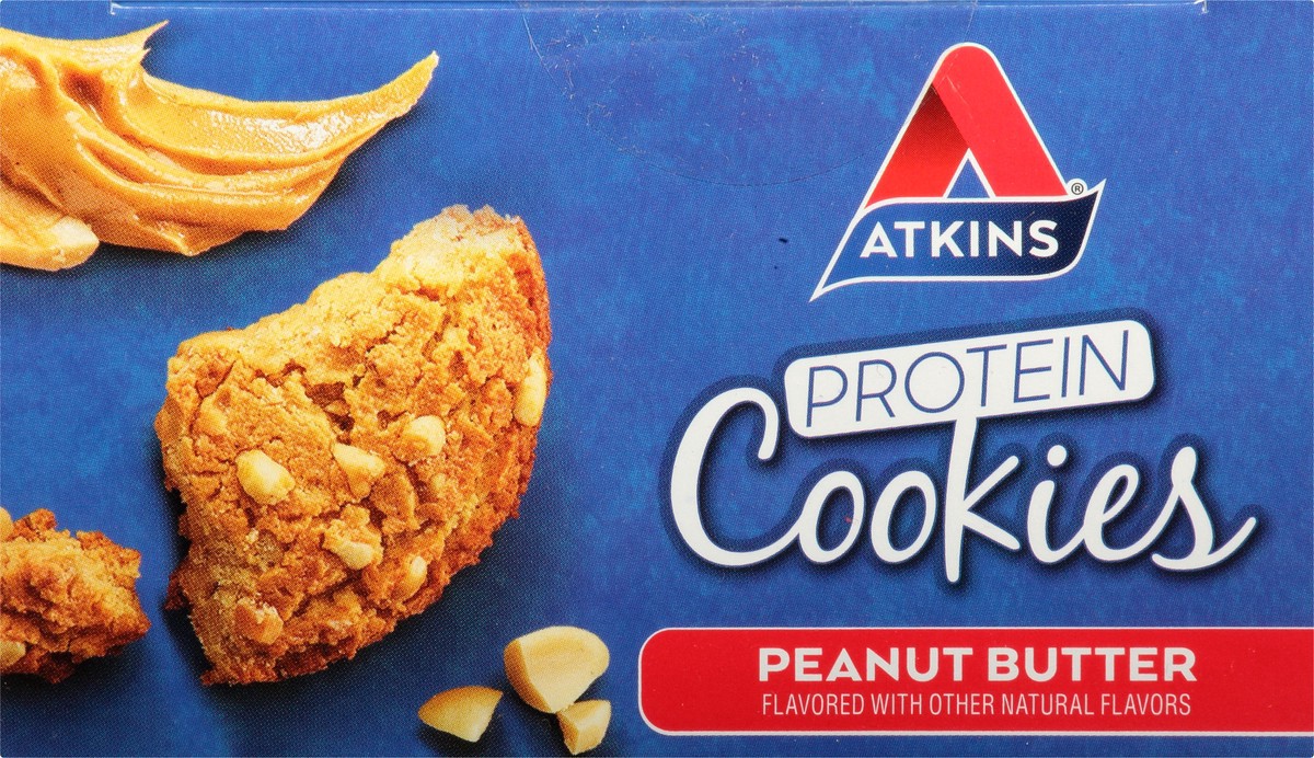 slide 9 of 9, Atkins Protein Cookies, 4 ct