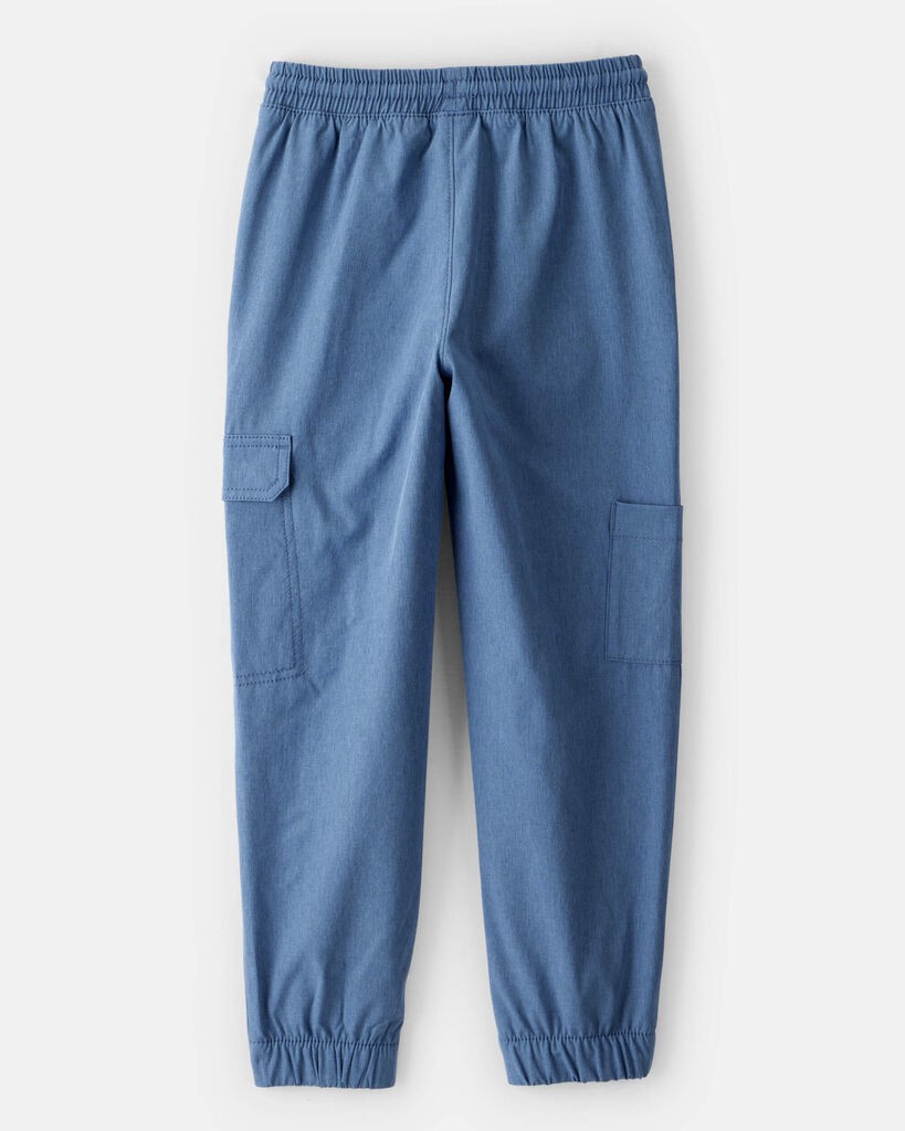 slide 4 of 5, Carter's Boys Active Woven Joggers - Blue Blue 6, 1 ct