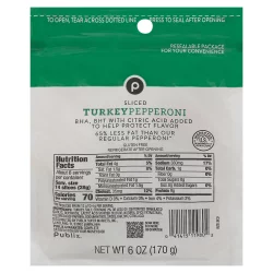 Publix Sliced Turkey Pepperoni