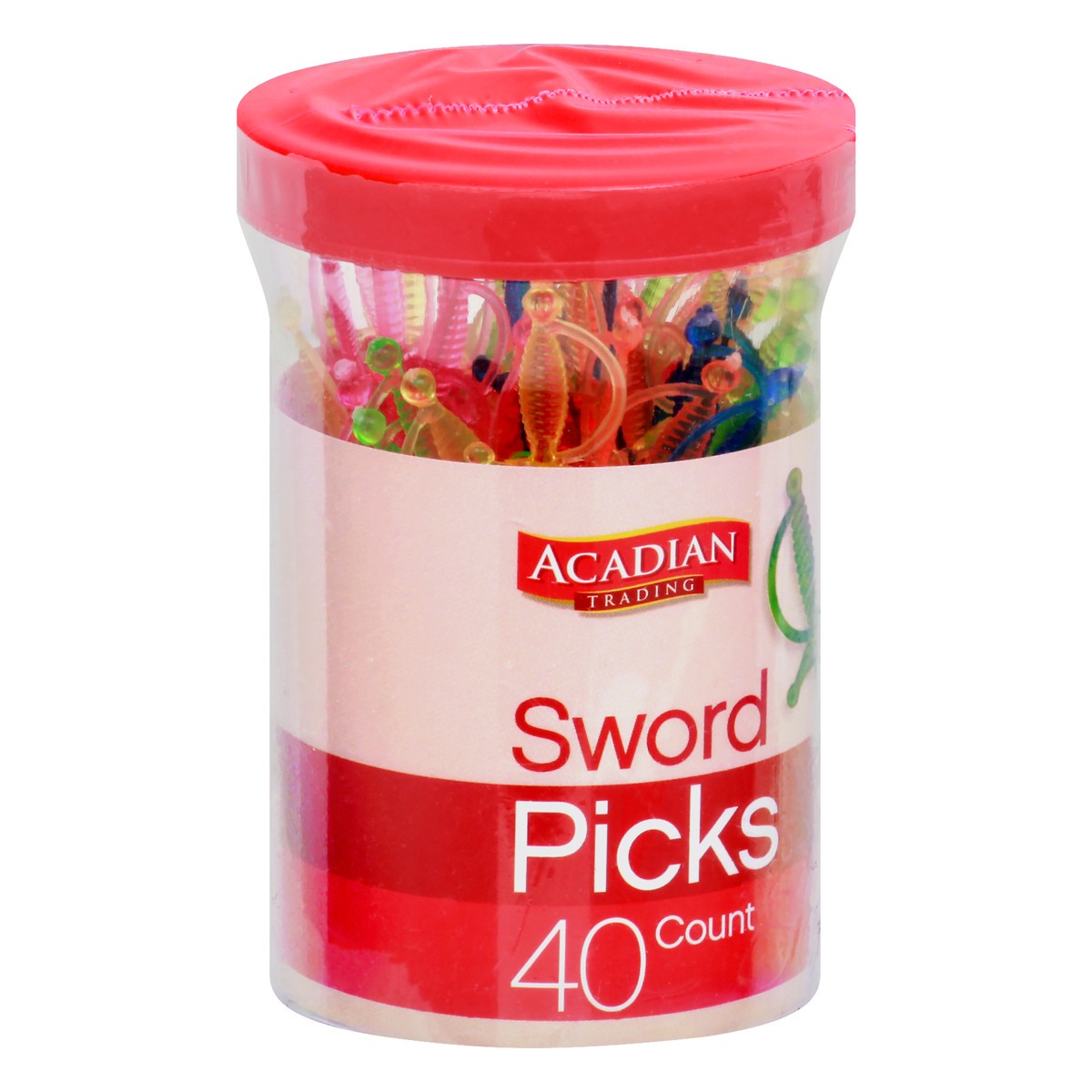 slide 10 of 11, Acadian Trading Sword Picks 40 ea, 40 ct