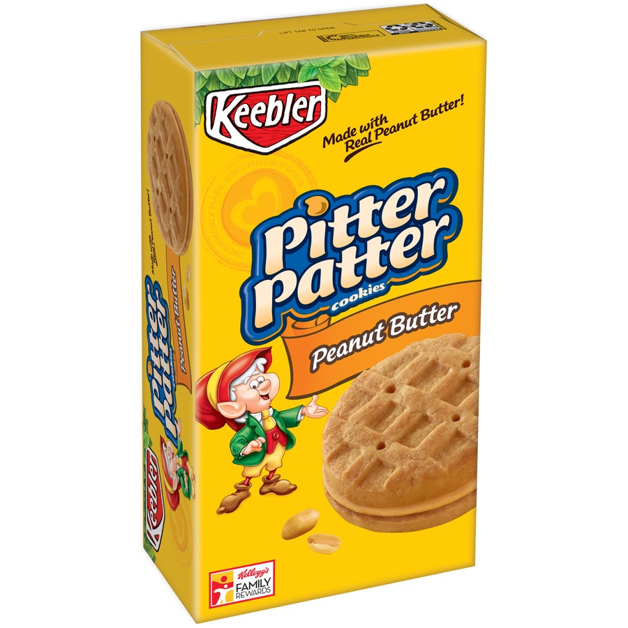 slide 4 of 7, Keebler Peanut Butter Pitter Patter Cookies, 10.5 oz