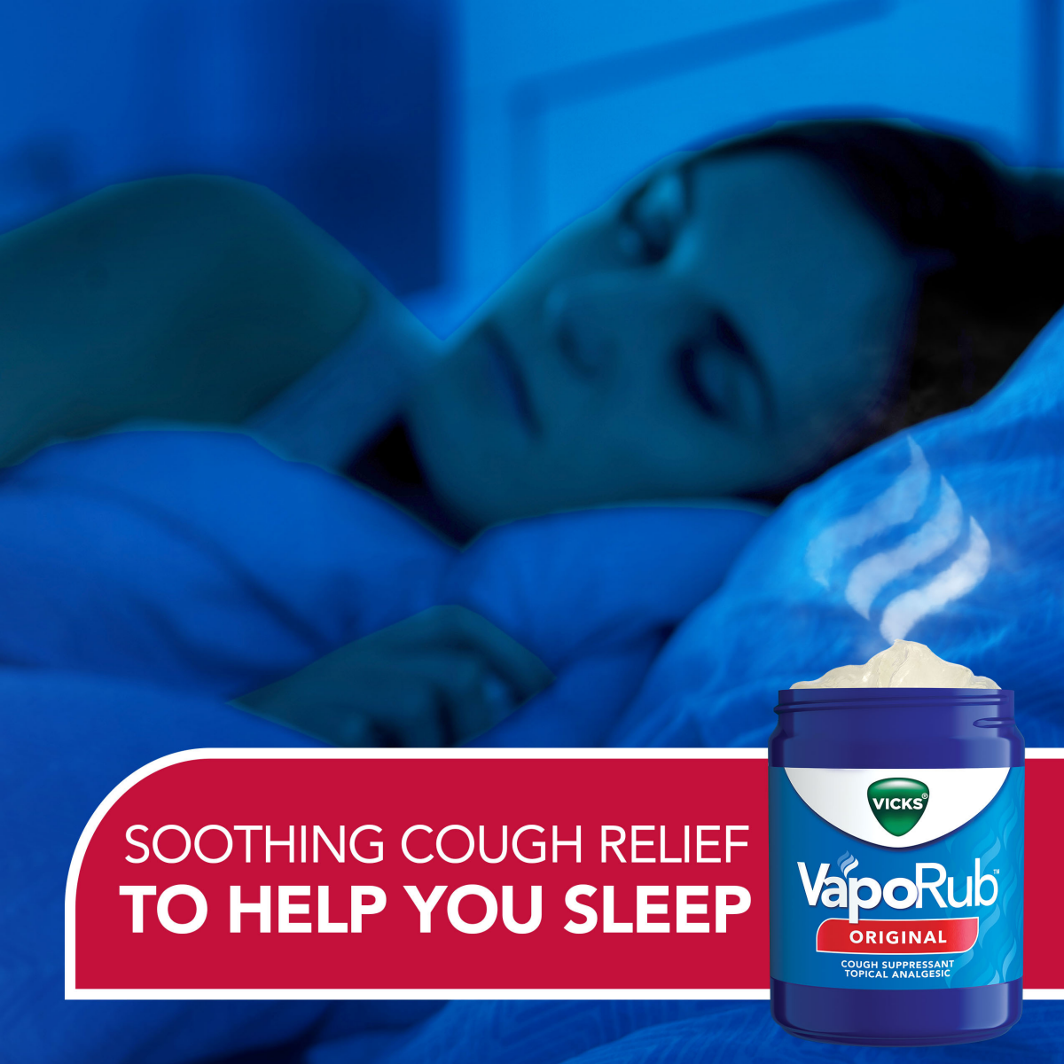 slide 22 of 29, Vicks VapoRub, Original, Cough Suppressant, Topical Chest Rub & Analgesic Ointment, Medicated Vicks Vapors, Relief from Cough Due to Cold, Aches & Pains, 1.76oz, 1.76 oz