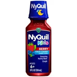 Vicks Children's Nyquil Cold & Cough Multi-Symptom Relief Cherry Flavor Liquid