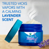 slide 4 of 29, Vicks Vaporub Lavender Scented Chest Rub Ointment For Relief From Cough, Cold, Aches, And Pains, With Original Medicated Vicks Vapors, 1.76 oz