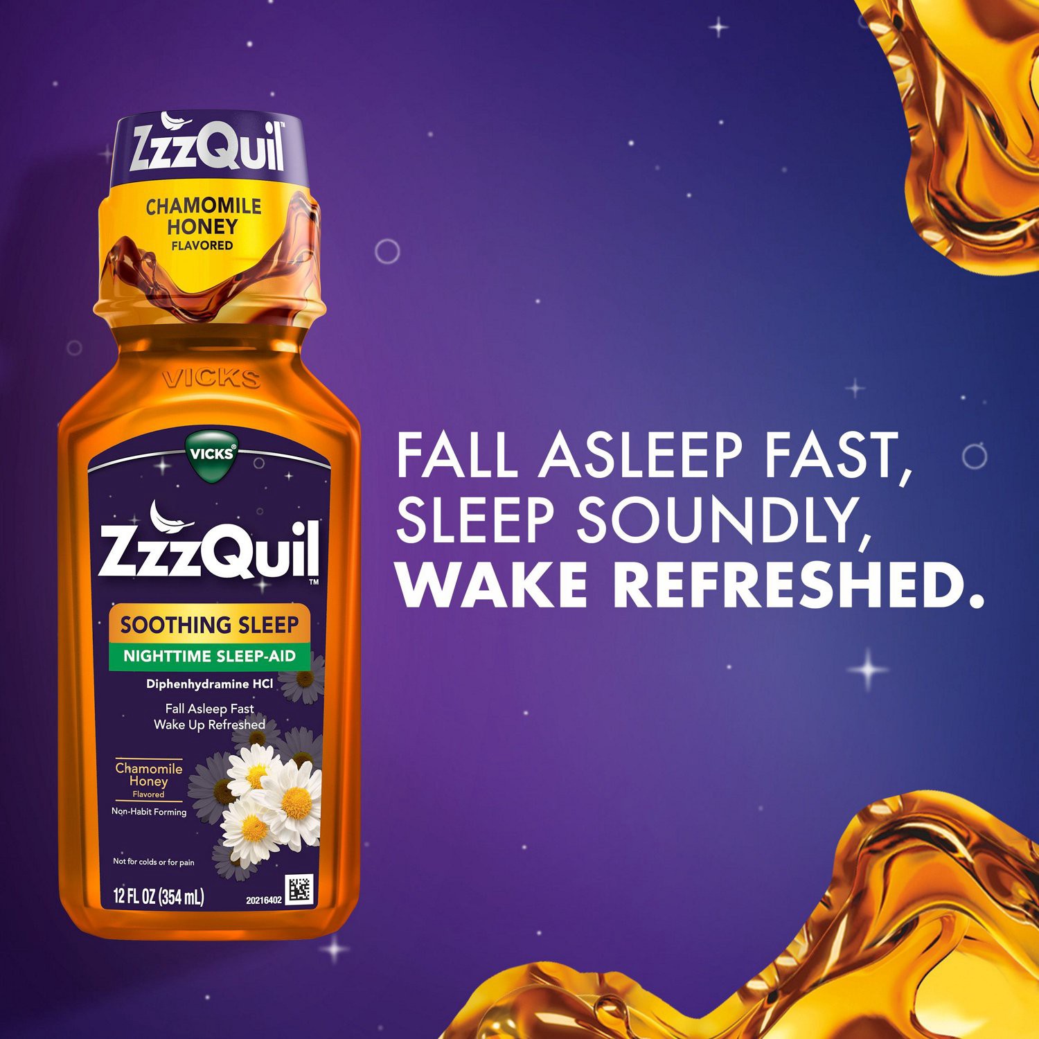 slide 8 of 11, Zzzquil Soothing Sleep Nighttime Sleep-Aid, 24 Fl Oz, 12 oz