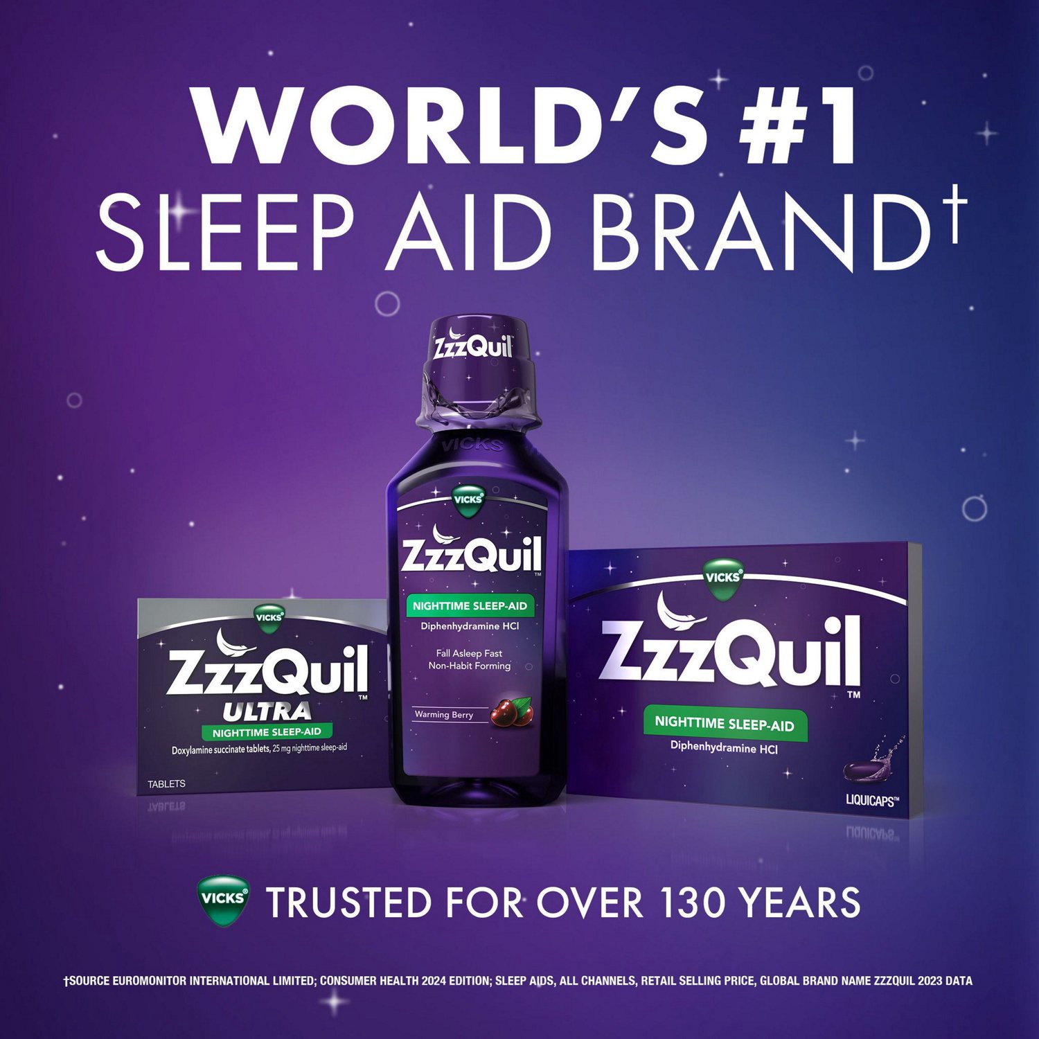 slide 10 of 11, Zzzquil Soothing Sleep Nighttime Sleep-Aid, 24 Fl Oz, 12 oz
