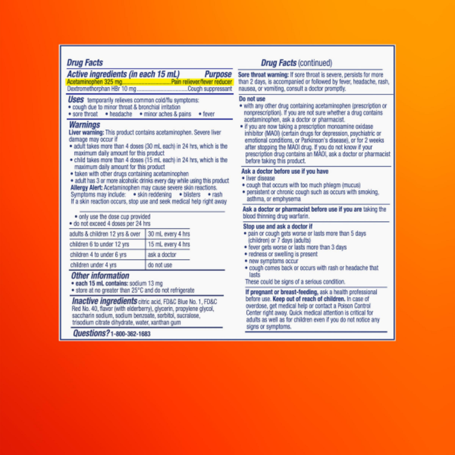 slide 2 of 6, VICKS DayQuil Elderberry Flavor Cold & Flu Relief Liquid Over-the-Counter Medicine, Powerful Multi-Symptom Daytime Relief for Headache, Fever, Sore Throat, Minor Aches and Pains, Sneezing, Runny Nose, and Cough, Non-Drowsy Formula, 12 FL OZ, 12 fl oz