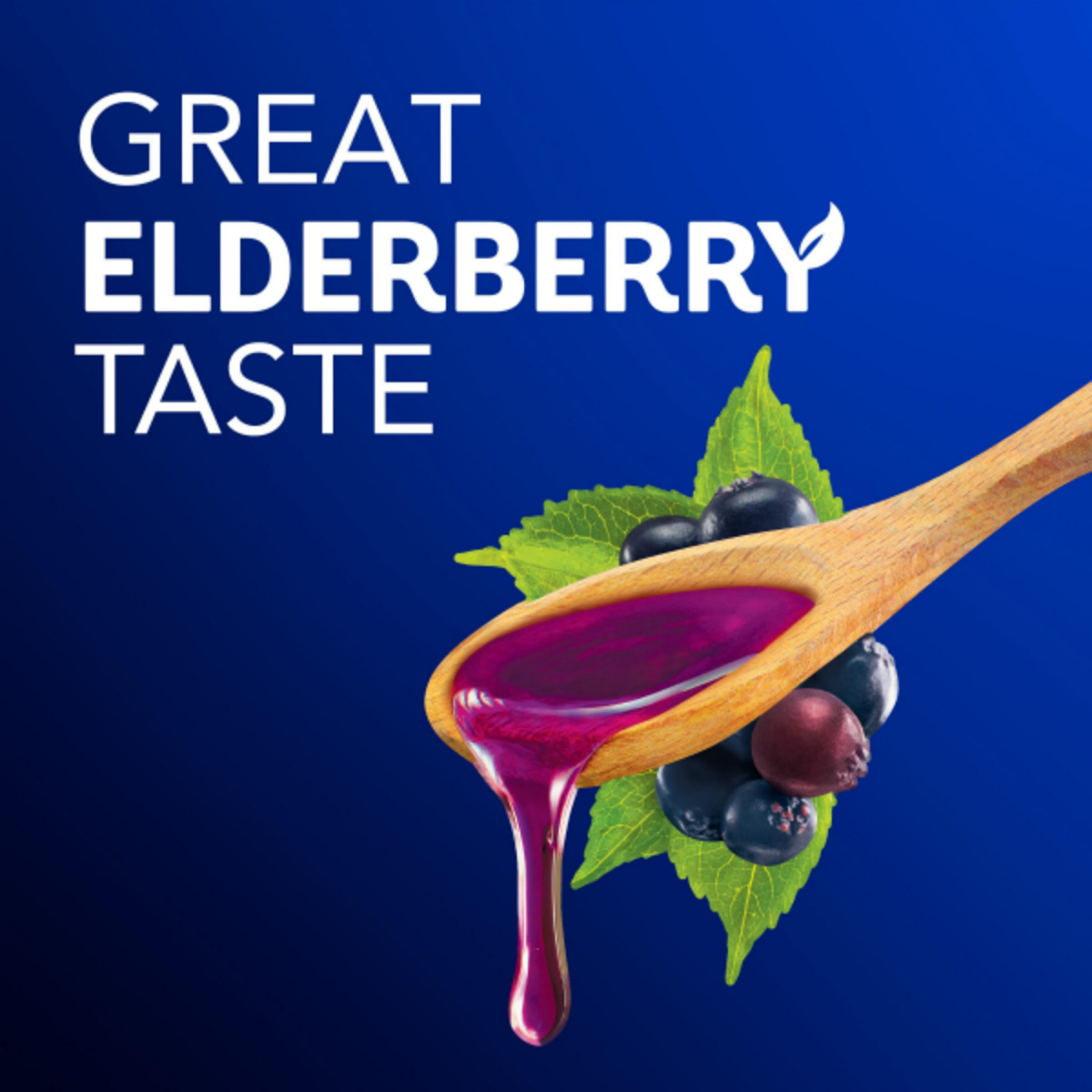 slide 7 of 8, VICKS NyQuil Elderberry Flavor Cold & Flu Relief Liquid Over-the-Counter Medicine, Powerful Multi-Symptom Nighttime Relief for Headache, Fever, Sore Throat, Minor Aches and Pains, Sneezing, Runny Nose, and Cough, 12 FL OZ, 12 fl oz