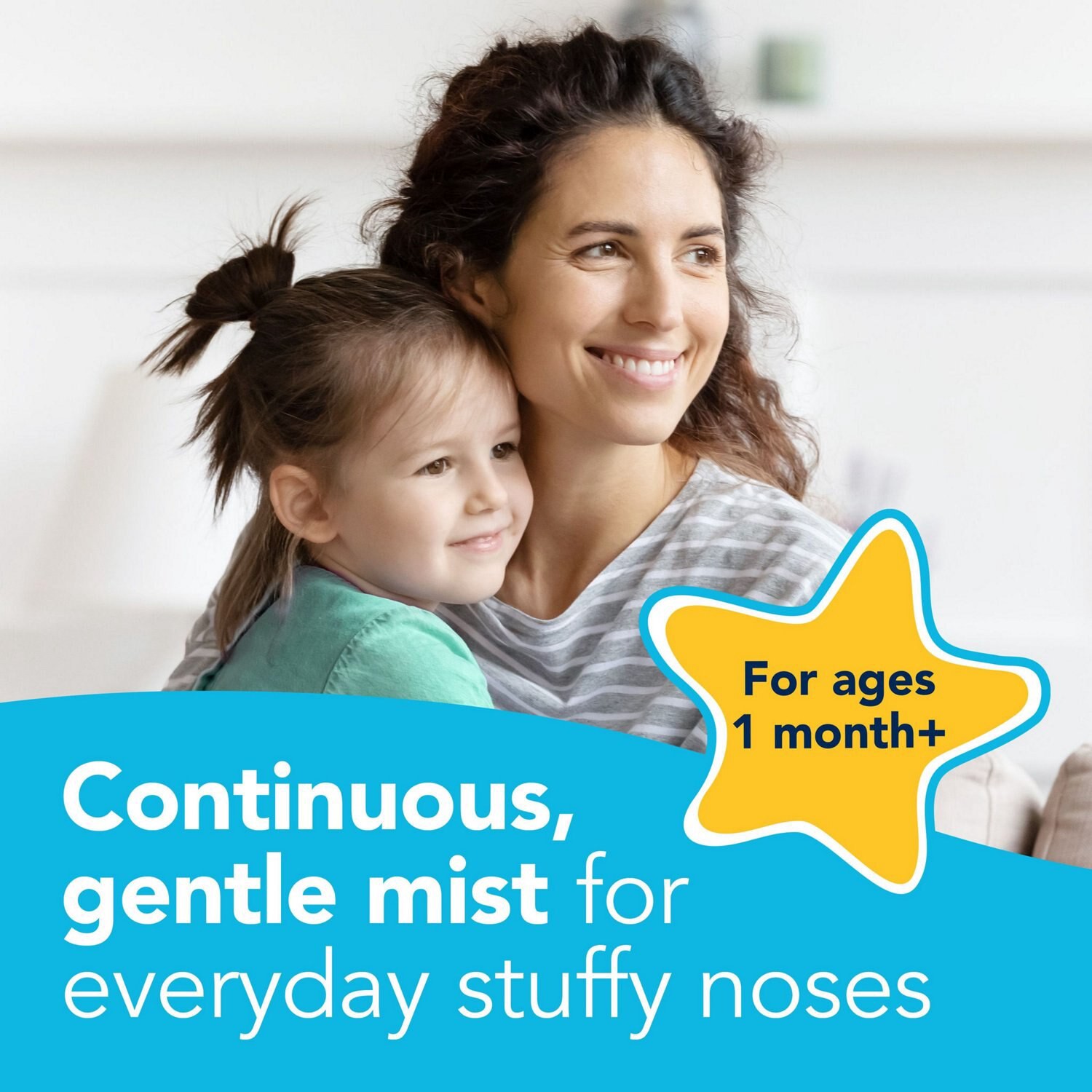 slide 8 of 13, Vicks Sinex Kids Saline Easy Mist Refill, Drug Free Saline, Ages 1 Month+, Gently Clears and Soothes Everyday Stuffy Noses, Safe for Daily Use, 1.7 OZ, 1.7 oz