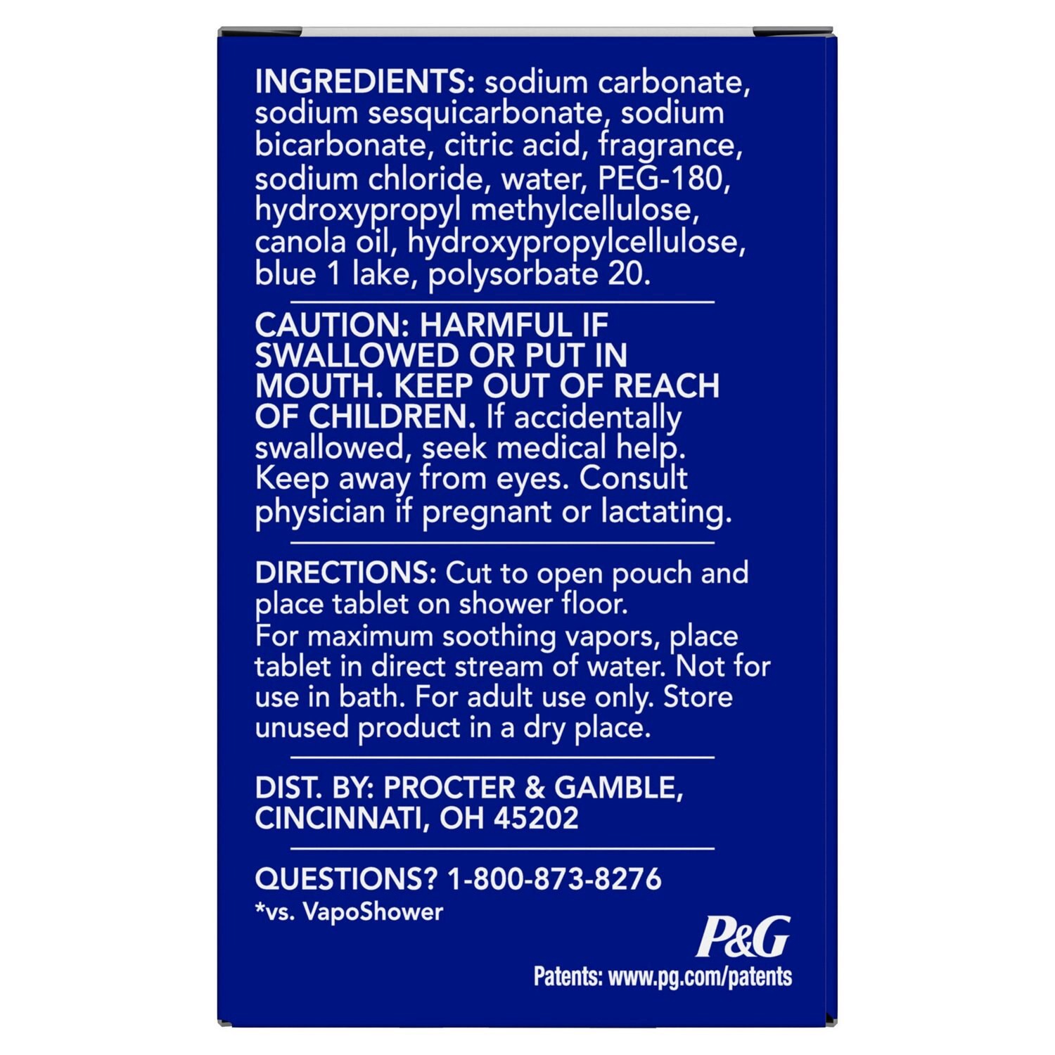 slide 2 of 10, Vicks Vaposhower, 4 ct