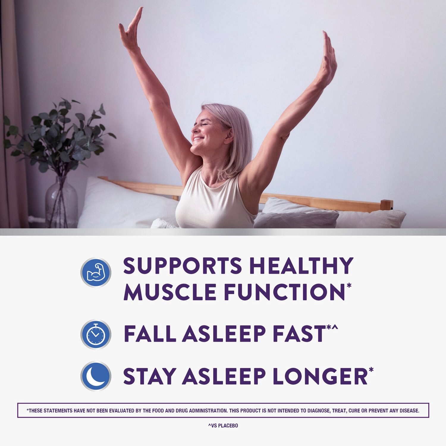slide 4 of 7, Zzzquil Pure Zzz's Sleep + Mag With Ashwagandha, Tart Cherry, 60 Gummies, 60 ct