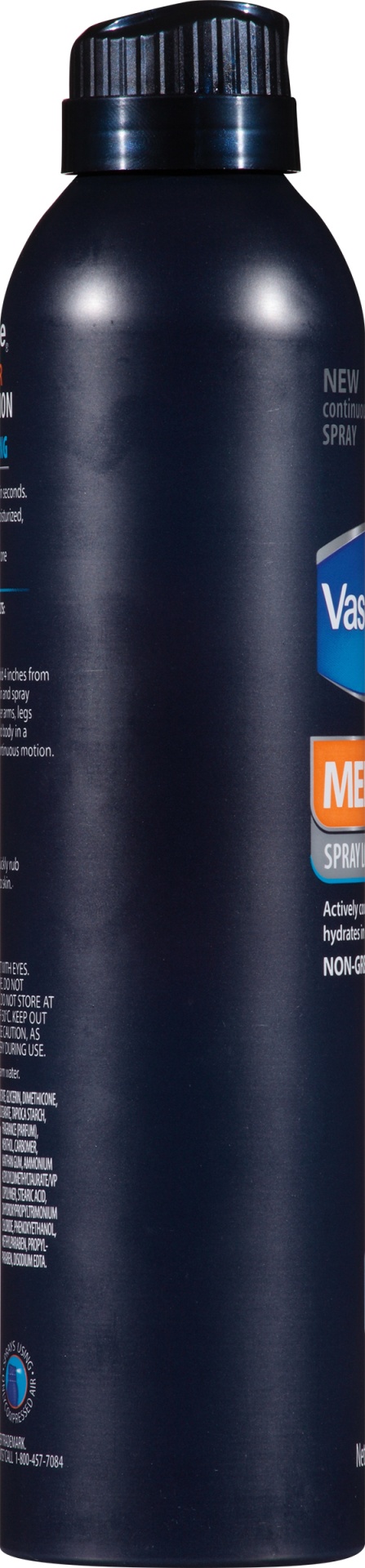 slide 2 of 5, Vaseline Men Fast Cooling Spray Lotion, 6.5 oz