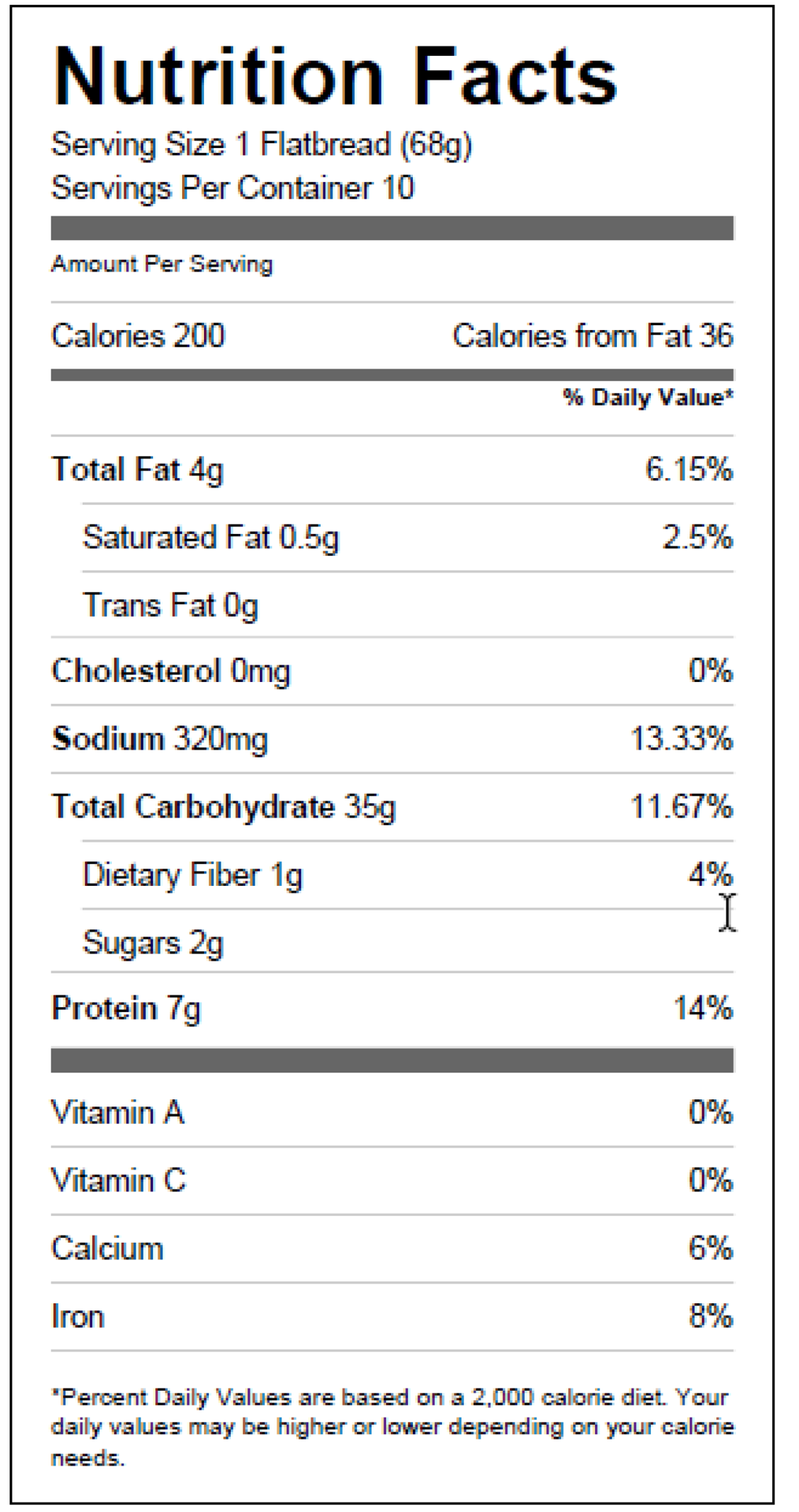 slide 2 of 2, Kontos 6 inch Gyro Bread, 10 ct; 24 oz