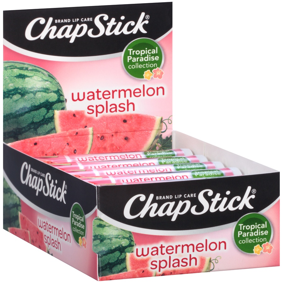 slide 2 of 7, ChapStick Tropical Collection (Watermelon Splash Flavor, 0.15 oz