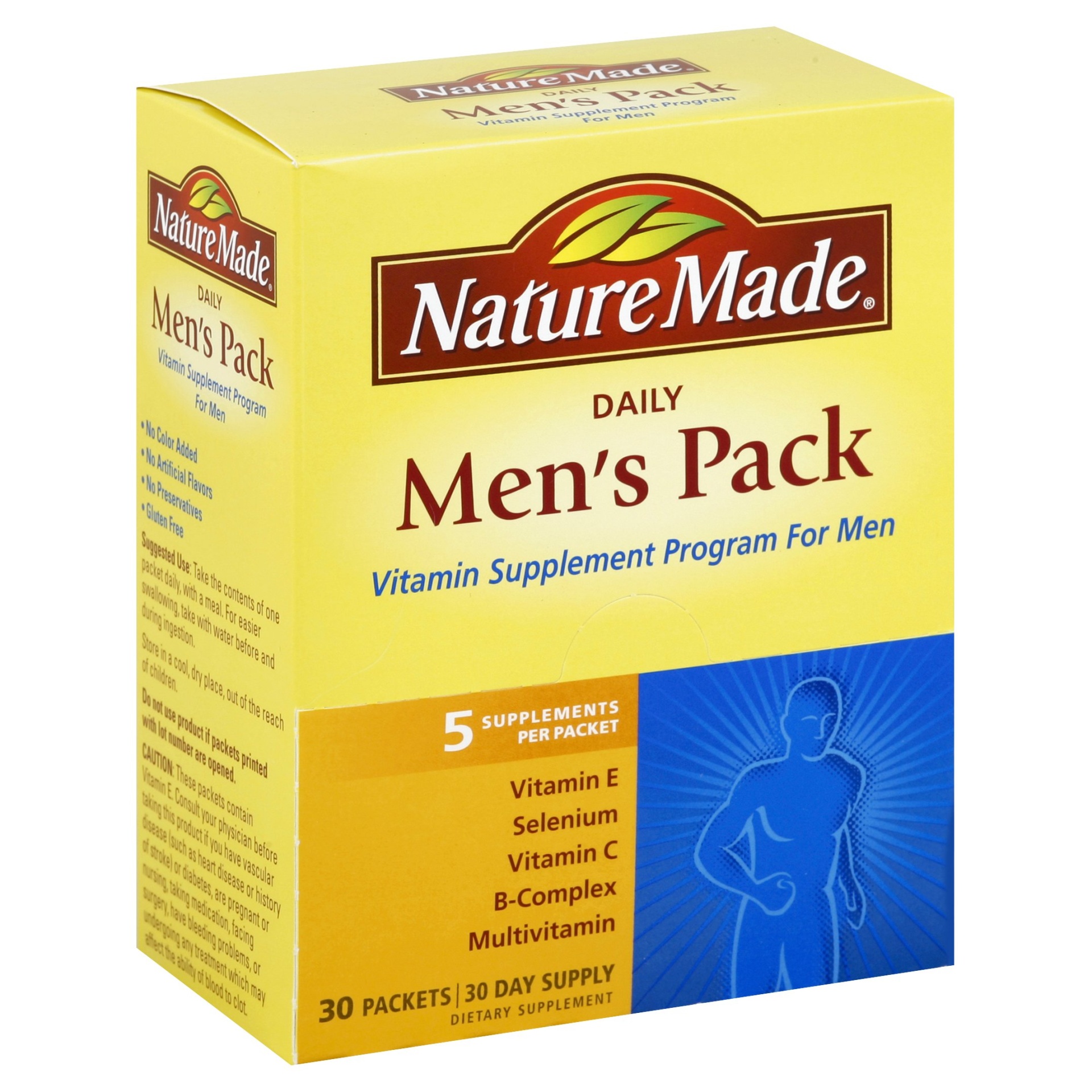 slide 1 of 1, Nature Made Men's Vitamin Pack, 150 ct