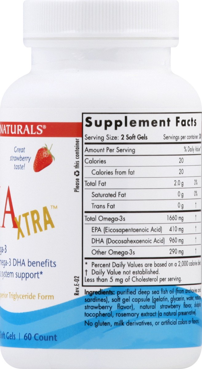 slide 9 of 11, Nordic Naturals Dha Xtra Omega-3, 60 ct