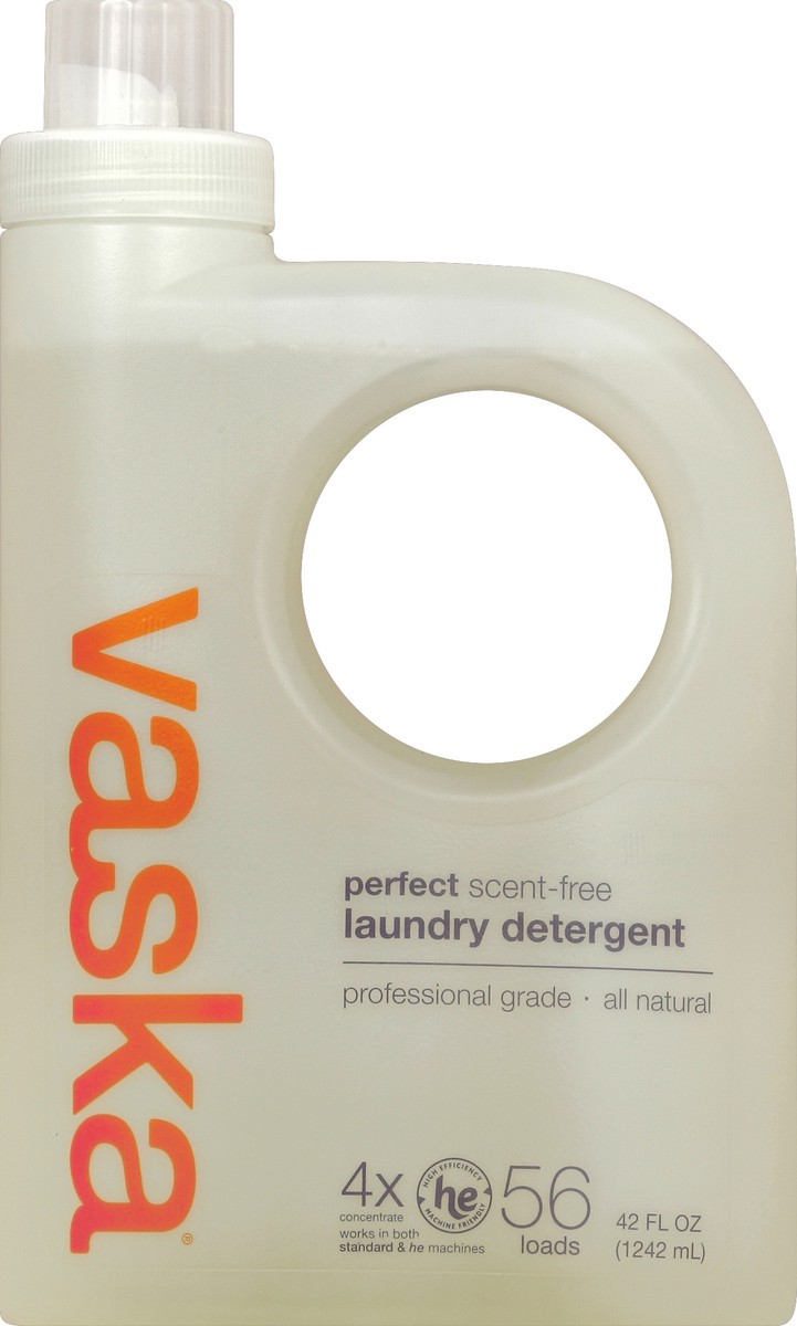 slide 1 of 2, Vaska Laundry Detergent 42 oz, 42 oz