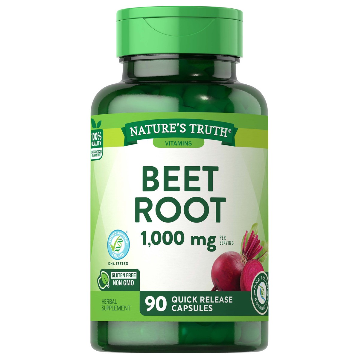 slide 1 of 1, Nature's Truth Beet Root 1,000 mg, 90 ct