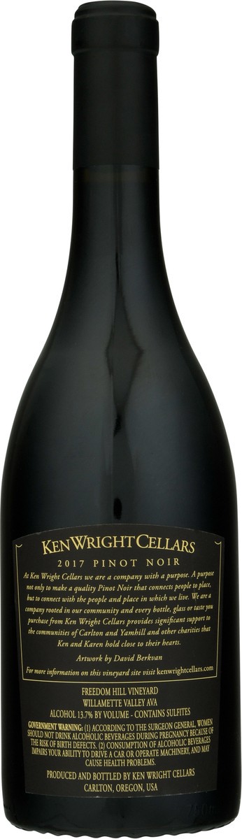 slide 7 of 9, Ken Wright Cellars Ken Wright Freedom Pinot Noir, 750 ml