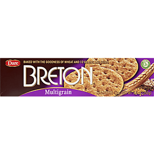 slide 12 of 15, Breton Crackers Multigrain, 8.8 oz