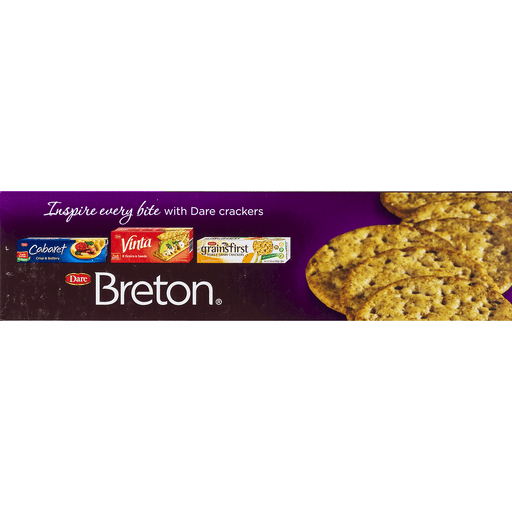 slide 13 of 15, Breton Crackers Multigrain, 8.8 oz