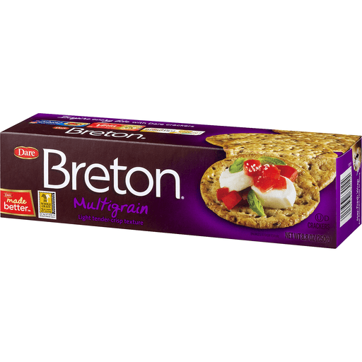 slide 2 of 15, Breton Crackers Multigrain, 8.8 oz