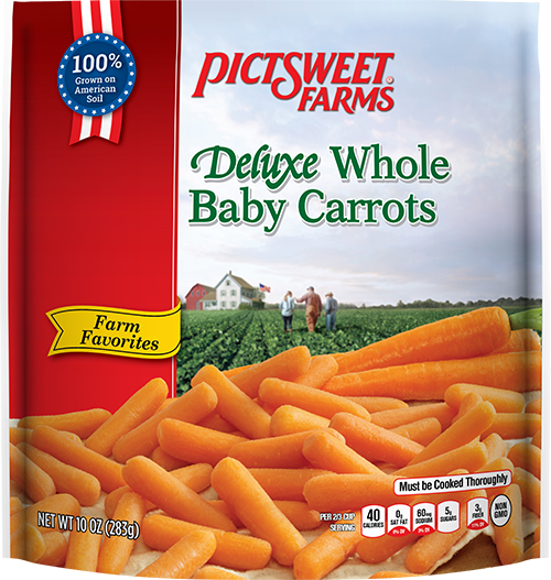 slide 1 of 1, PictSweet Whole Baby Carrots, 10 oz