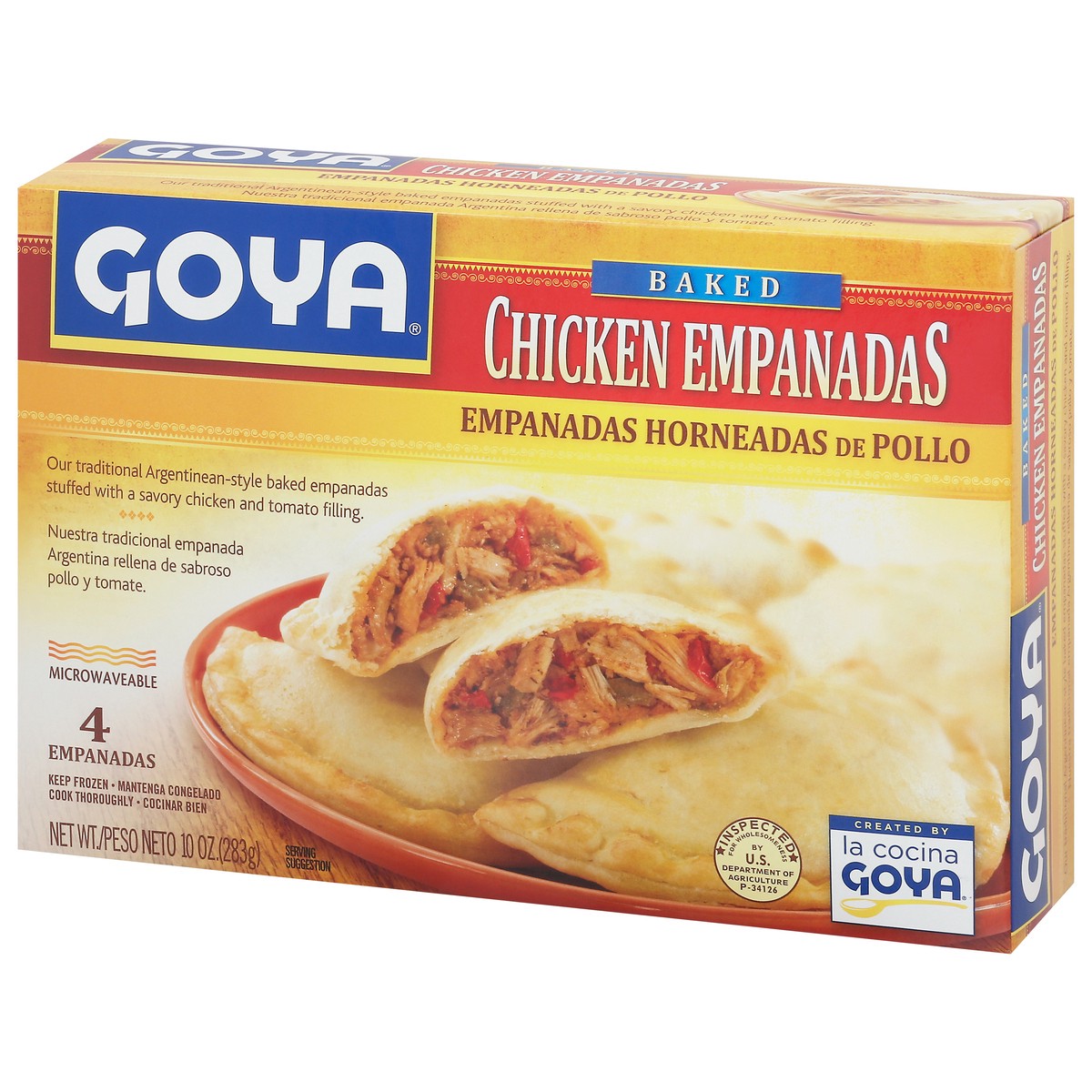 slide 13 of 14, Goya Bake Empanadas Chick, 10 oz