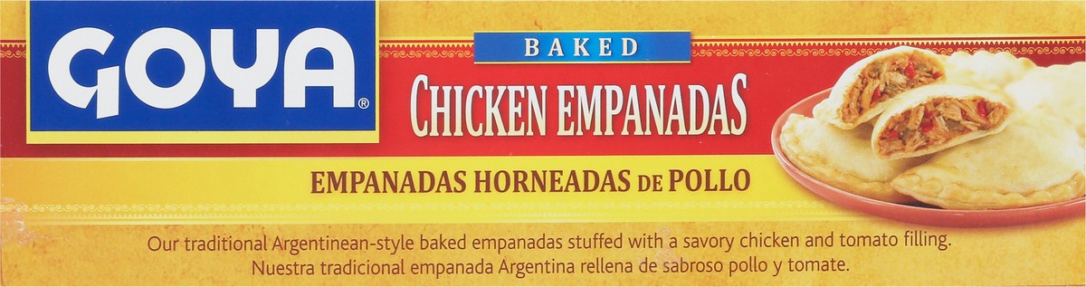 slide 6 of 14, Goya Bake Empanadas Chick, 10 oz