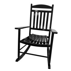Glossy Black Rocking Chair (Where Available)