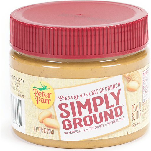 slide 2 of 6, Peter Pan Simply Ground Peanut Butter, 15 oz