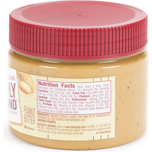 slide 3 of 6, Peter Pan Simply Ground Peanut Butter, 15 oz