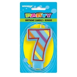Unique Industries Party Decorative Birthday Candle 7