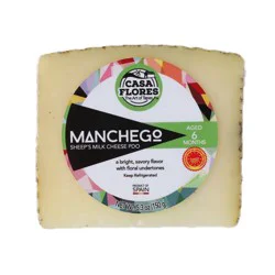 Casa Flores Manchego Sheep's Milk Cheese Pdo