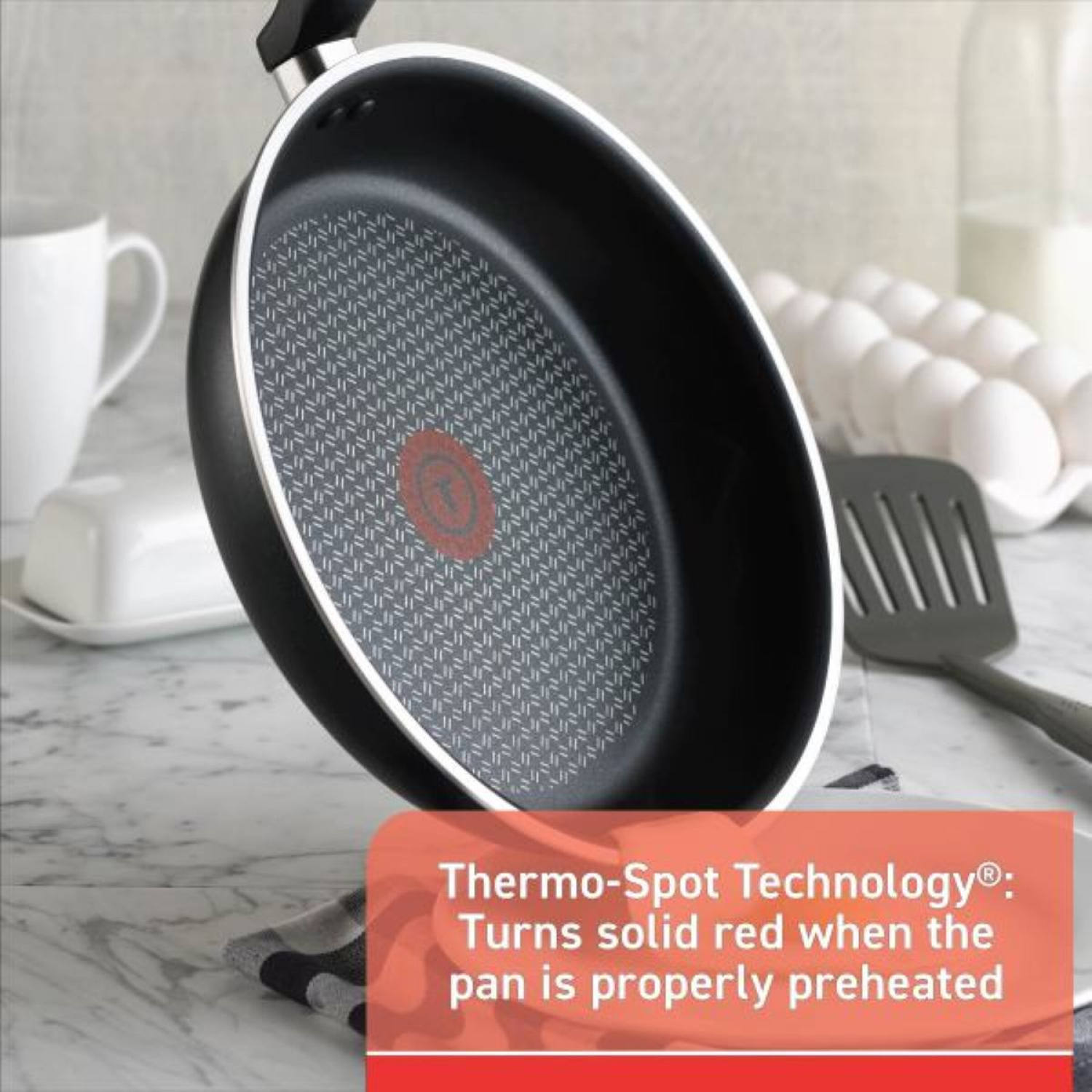 slide 4 of 5, T-fal Fry Pan Set, 2 Piece, Comfort, 9.5 Inches & 11 Inches, 1 ct