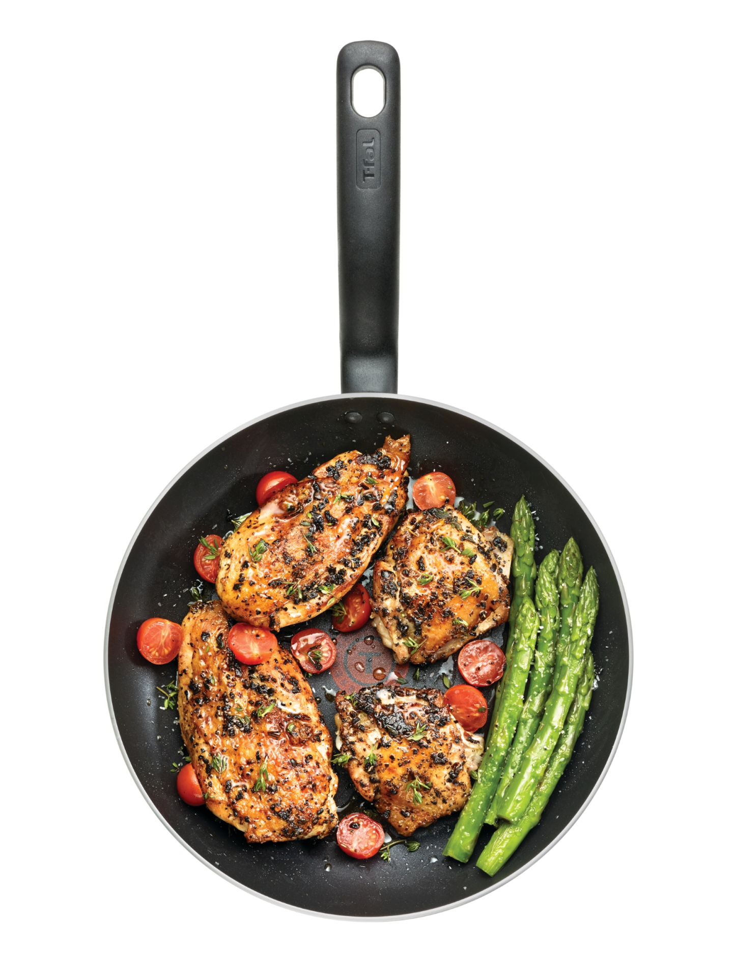 slide 5 of 6, T Fal T-Fal Essentials 3 Pc Non-Stick Cookware Set Black, 3 ct