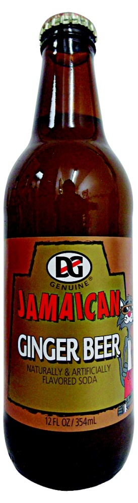 slide 1 of 1, DG Jamaican Ginger Beer Soda, 12 oz