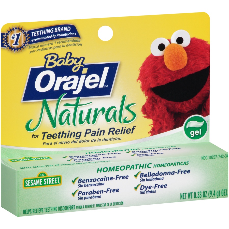 slide 3 of 7, Orajel Teething Pain Relief 0.33 oz, 0.33 oz