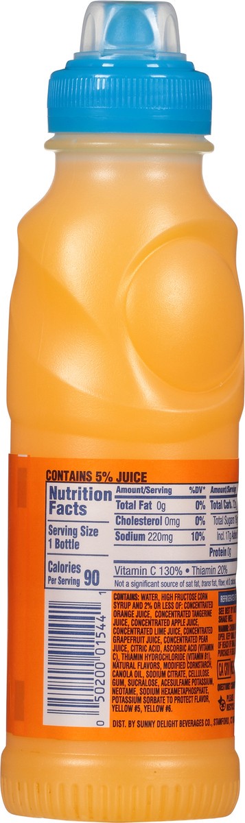 slide 10 of 12, Sunny D Tangy Original Citrus Punch - 11.3 oz, 11.3 fl oz