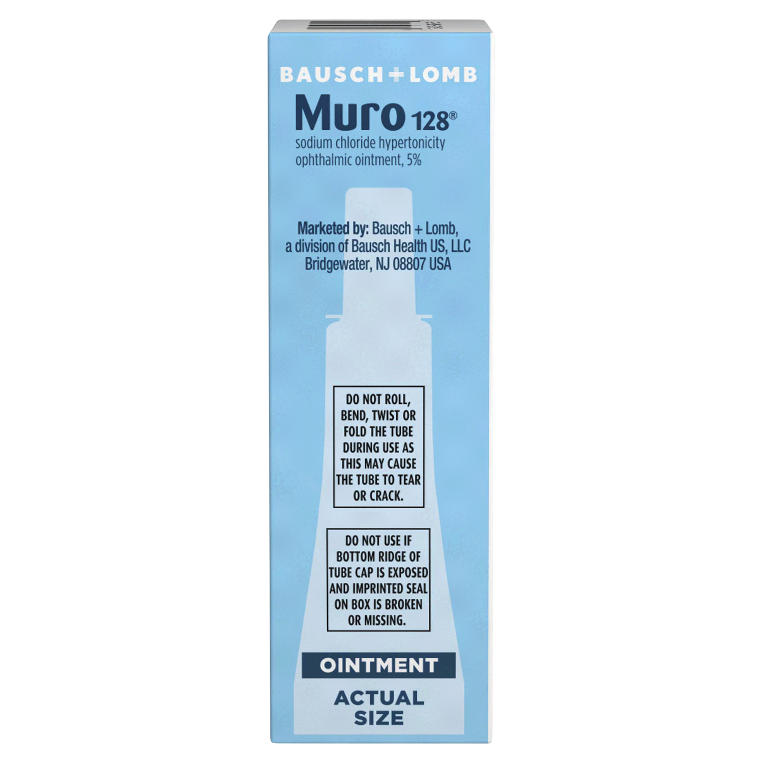 slide 3 of 3, Bausch + Lomb Ointment Sterile Muro 128 0.12 oz, 0.12 oz