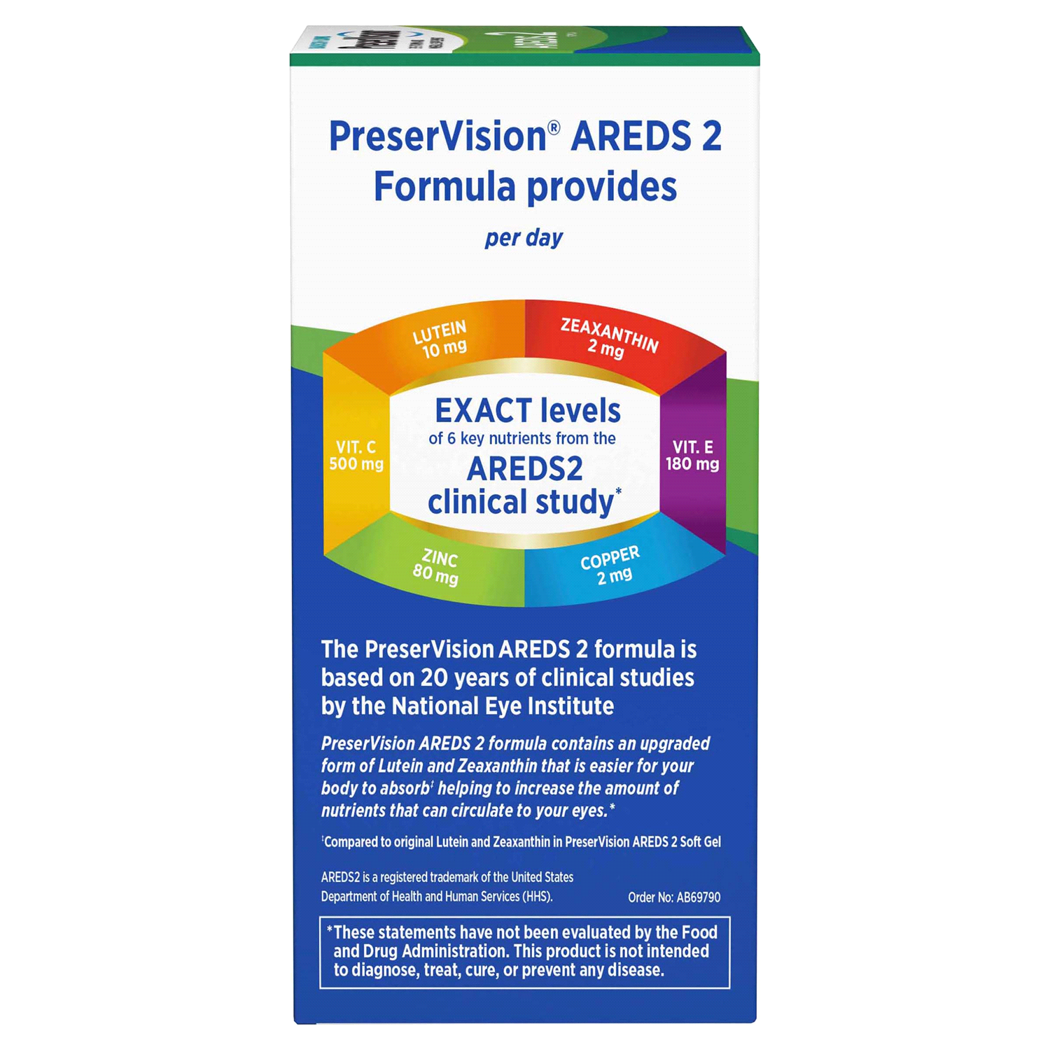 slide 2 of 5, PreserVision Eye Vitamin & Mineral Supplement Softgels, 90 ct
