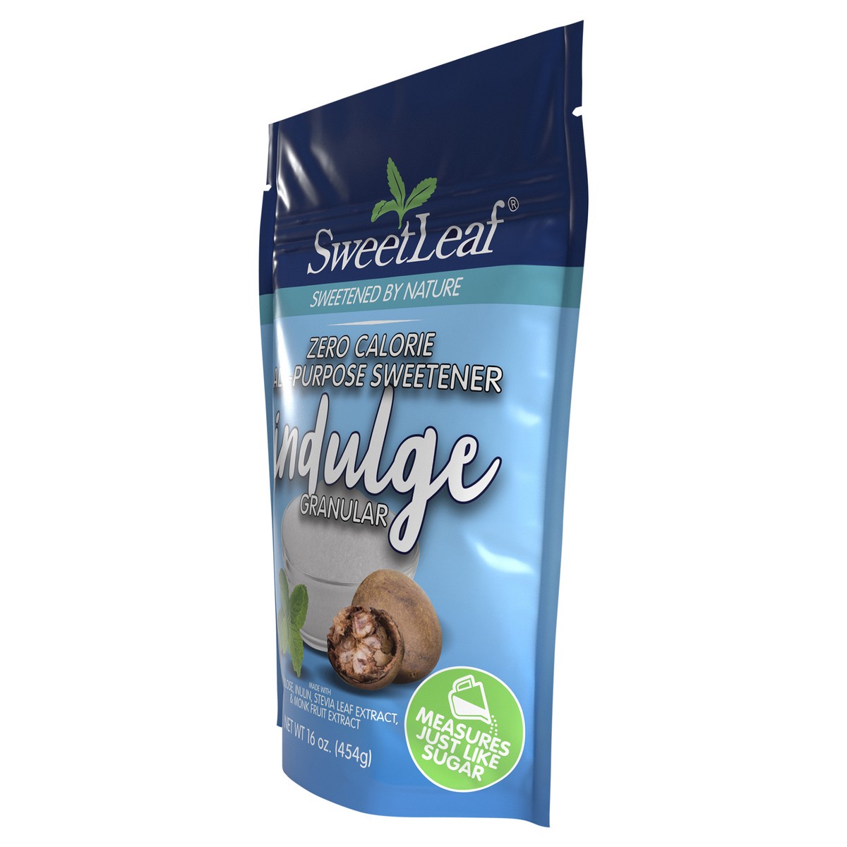 slide 10 of 12, SweetLeaf Indulge Granular, Zero Calorie All-Purpose Sweetener, 16oz bag, 16 oz
