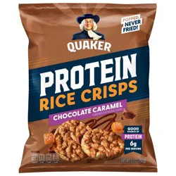 Quaker Rice Crisps Protein Chocolate Caramel 5.2 Oz
