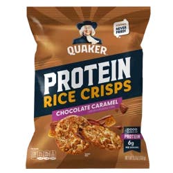 Quaker Rice Crisps Protein Chocolate Caramel 5.2 Oz